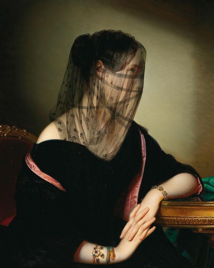 Artista coloca máscaras em pinturas clássicas, e o Instagram está adorando 33
