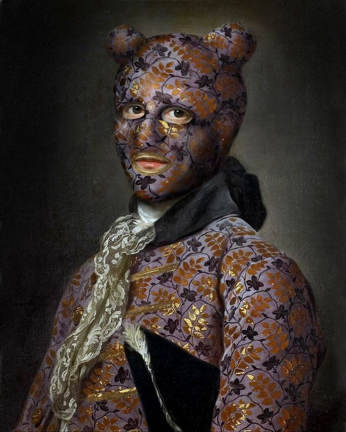 Artista coloca máscaras em pinturas clássicas, e o Instagram está adorando 37