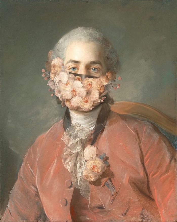 Artista coloca máscaras em pinturas clássicas, e o Instagram está adorando 42