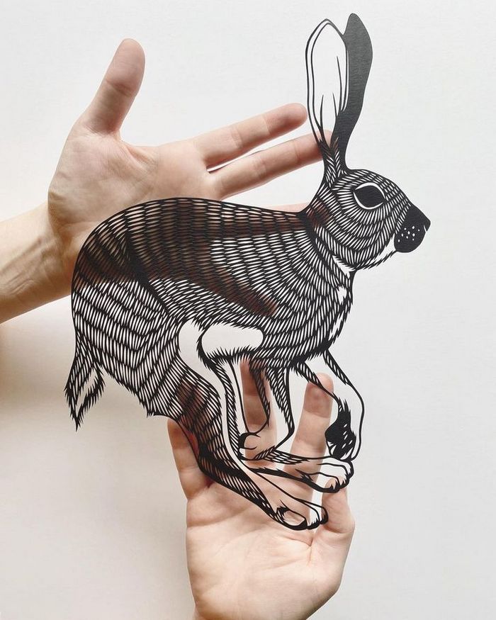 Artista faz obras de artes extremamente complexas com papel e bisturi 7