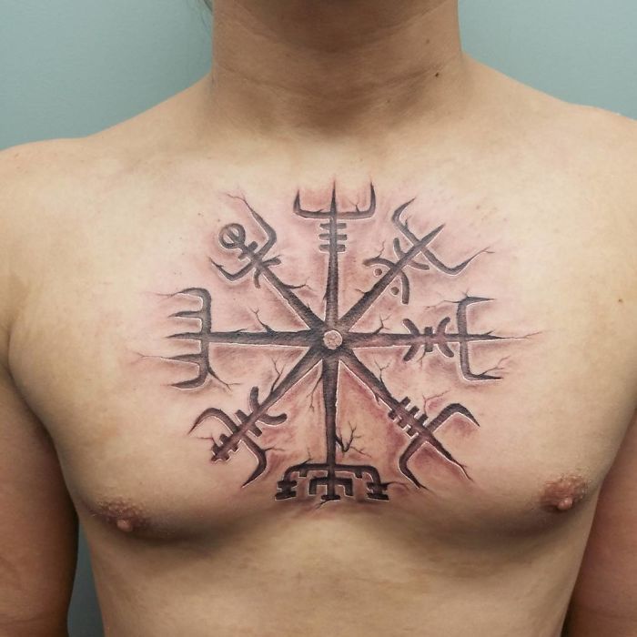 52 melhores tatuagem Viking e Nórdica para você se inspirar 2