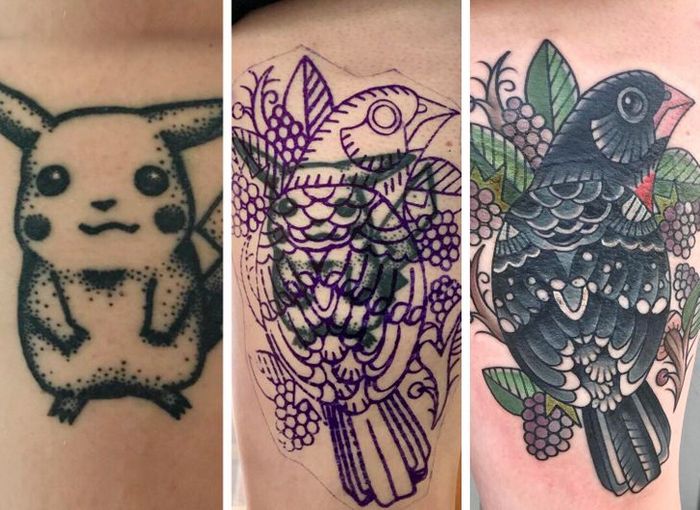 36 pessoas que decidiram dar uma segunda chance para suas antigas tatuagens 13