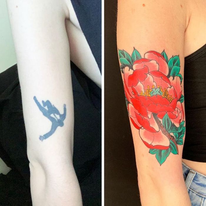 36 pessoas que decidiram dar uma segunda chance para suas antigas tatuagens 20
