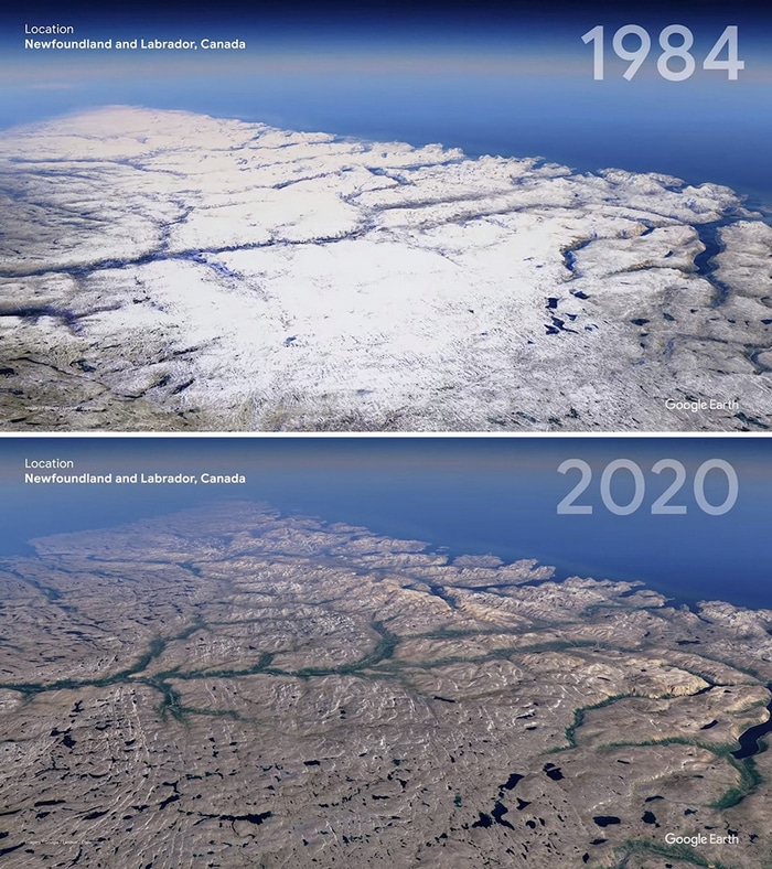 O Google Earth mostra o que os humanos fizeram com a Terra de 1984 a 2020 6