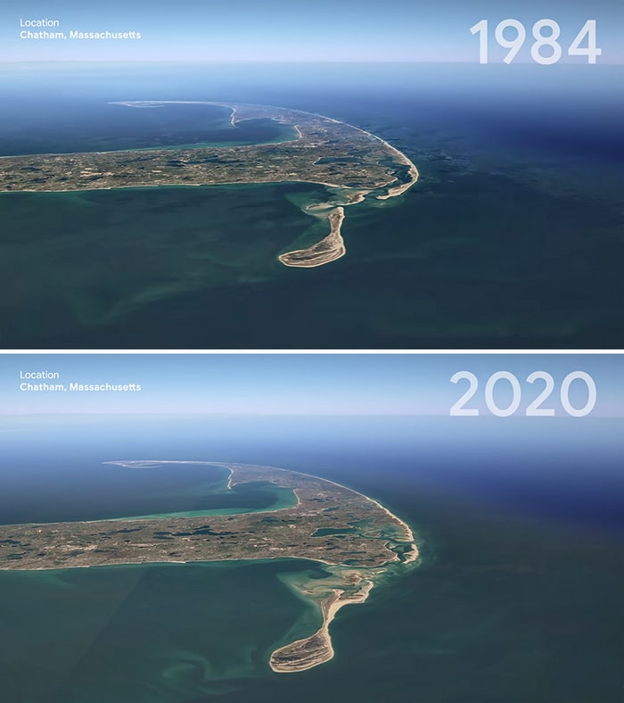 O Google Earth mostra o que os humanos fizeram com a Terra de 1984 a 2020 15