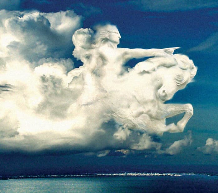 As pessoas foram desafiadas a criar nuvens no Photoshop (42 fotos) 3