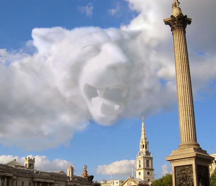 As pessoas foram desafiadas a criar nuvens no Photoshop (42 fotos) 40