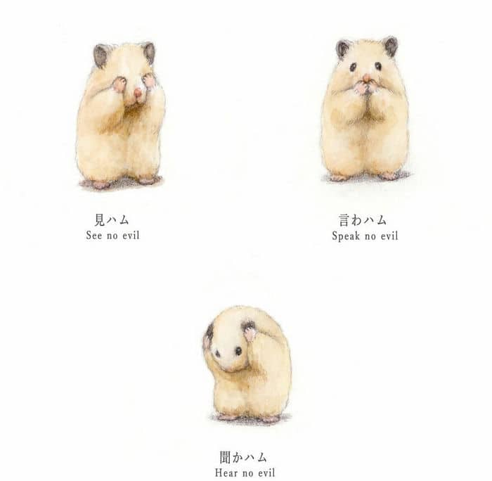 34 Ilustrações saudáveis ​​de um Hamster Chamado Sukeroku 6