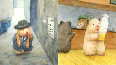 34 Ilustrações saudáveis ​​de um Hamster Chamado Sukeroku 24
