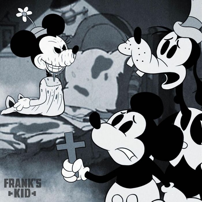 Mickey e Minnie encontram personagens de terror 5