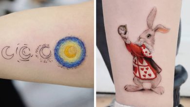 39 tatuagens detalhadas de personagens e pinturas populares de Hanak Adik 20