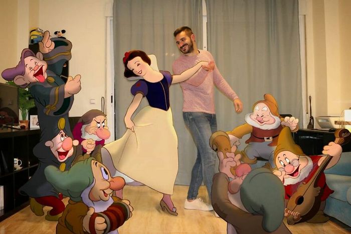 Artista recria situações do dia a dia com personagens da Disney e o resultado é incrível (35 fotos) 6