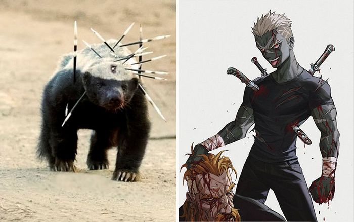 Este artista usa animais como inspiração para criar personagens originais de anime (23 fotos) 6
