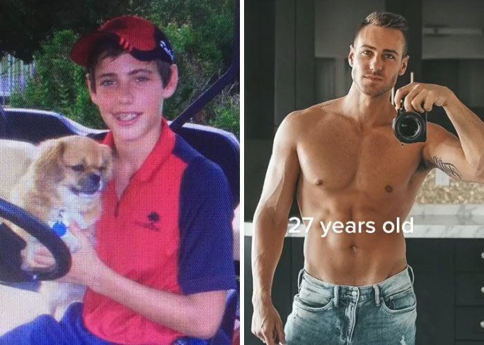Novo desafio do TikTok: Como a puberdade te atingiu (45 fotos) 44