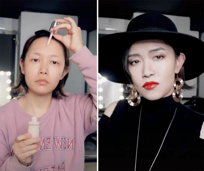 Esta maquiadora pode se transformar em qualquer celebridades, e ela está se tornando viral no TikTok (20 fotos) 19