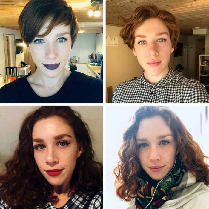 28 pessoas que mudaram radicalmente depois que deixaram o cabelo crescer 21