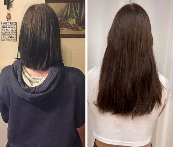 28 pessoas que mudaram radicalmente depois que deixaram o cabelo crescer 26