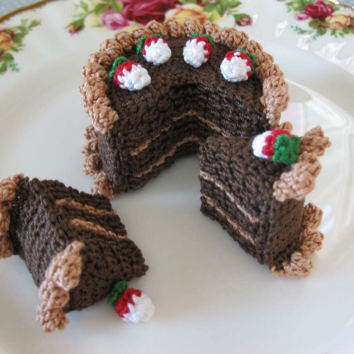 Artista cria comida de crochê com aparência deliciosa e você provavelmente vai querer comê-la (34 fotos) 12