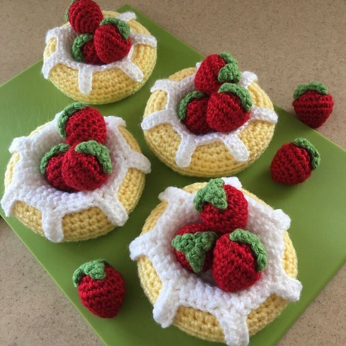 Artista cria comida de crochê com aparência deliciosa e você provavelmente vai querer comê-la (34 fotos) 15