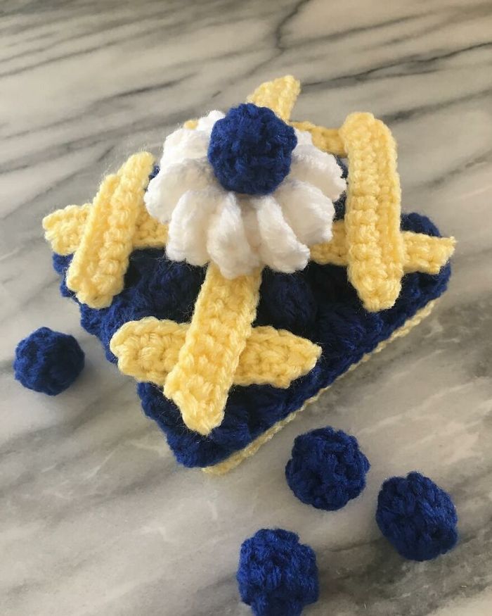 Artista cria comida de crochê com aparência deliciosa e você provavelmente vai querer comê-la (34 fotos) 31