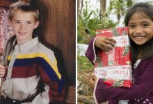 Este menino enviou um presente para uma menina pobre, 15 anos depois, as vidas deles mudaram 31