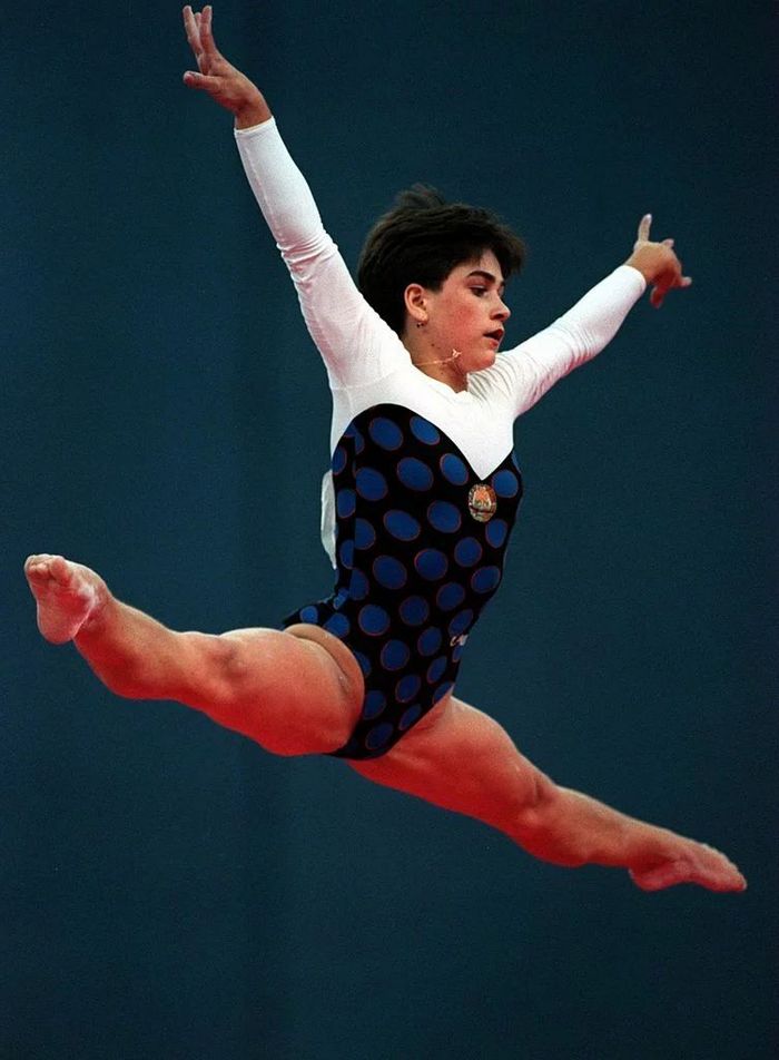 História da ginasta Oksana Chusovitina é linda 7
