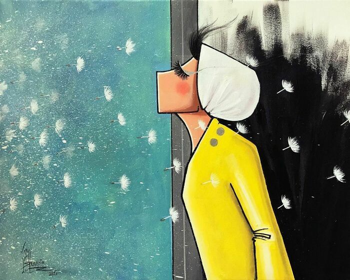 42 obras de arte tocantes da primeira artista de rua feminina do Afeganistão, Shamsia Hassani 28