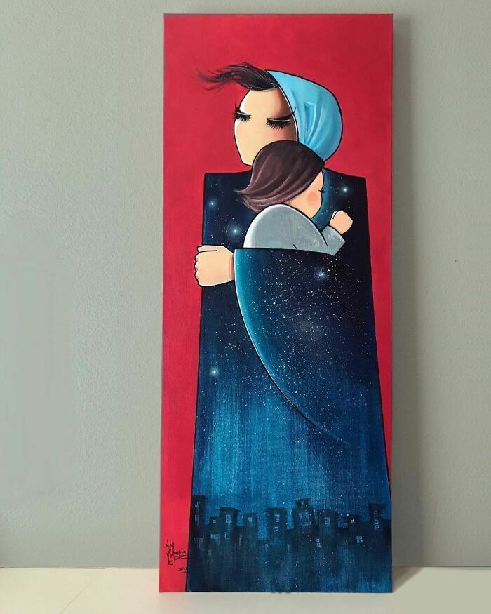42 obras de arte tocantes da primeira artista de rua feminina do Afeganistão, Shamsia Hassani 33
