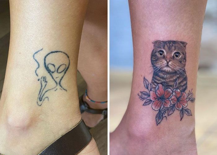 38 pessoas que cobriram suas tatuagens de forma para lá de criativas 4