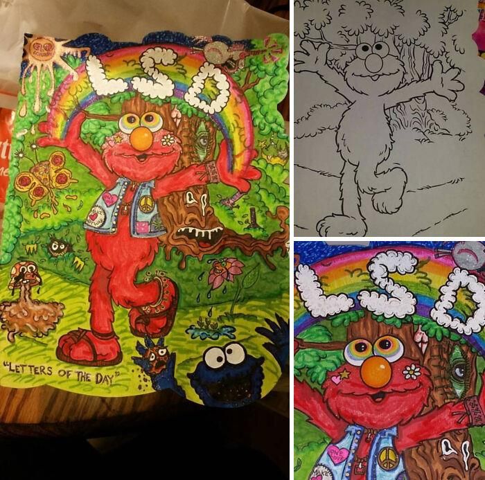 47 vezes que livros de colorir infantis foram corrompidos por adultos 35