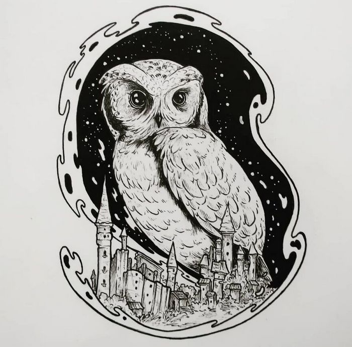 Ilustrador combina animais, pessoas e o céu noturno para criar arte mágica (26 fotos) 9