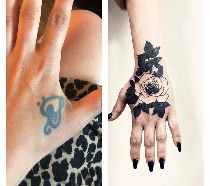 28 pessoas que decidiram dar uma segunda chance para suas antigas tatuagens 11