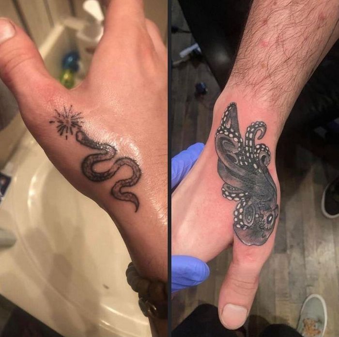28 pessoas que decidiram dar uma segunda chance para suas antigas tatuagens 12