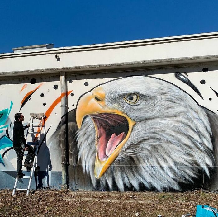 Artista de rua francês pinta graffiti de criaturas em 3D e não é para os fracos de coração (43 fotos) 27