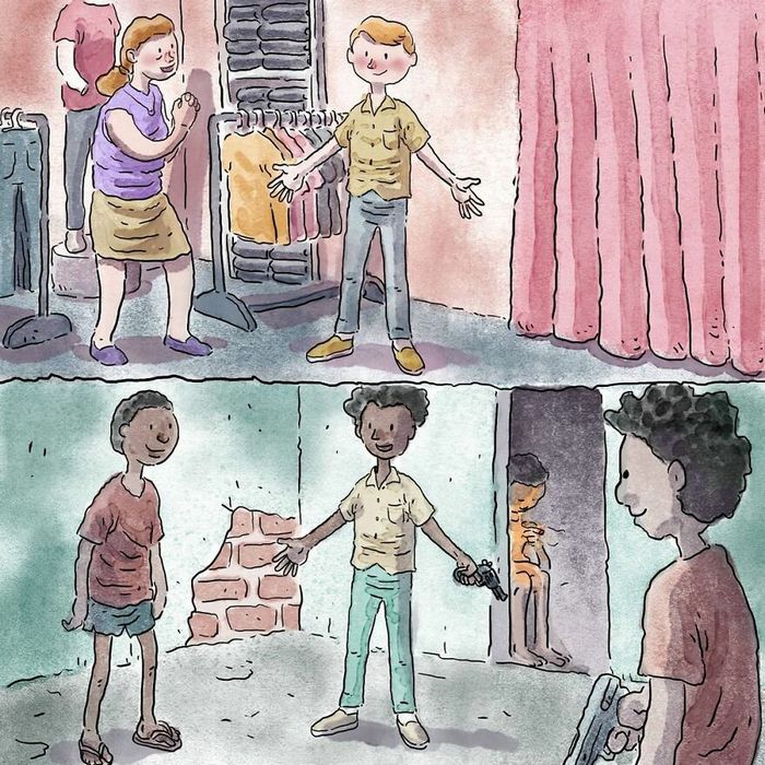 Artista ilustra problemas comoventes da nossa sociedade em 5 quadrinhos 17