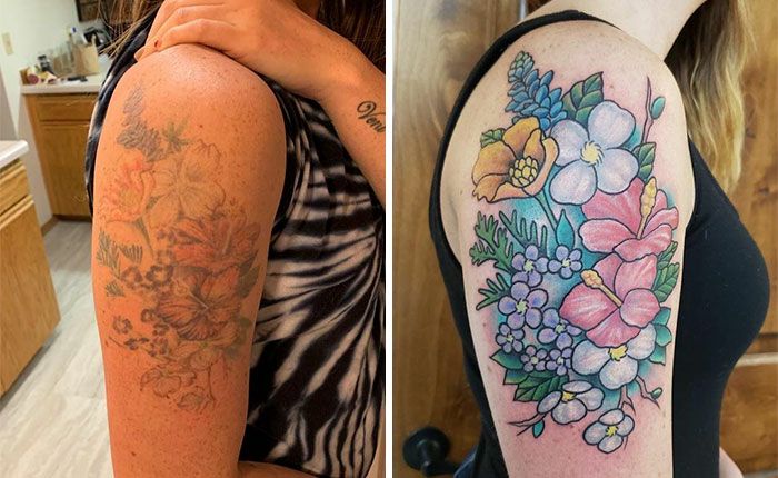 59 exemplos surpreendentes de mestres de tinta dando uma reforma incrível em tatuagens velha e feia 13