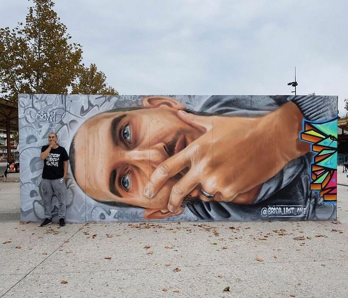 45 graffiti 3D do artista francês 30