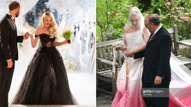 12 noivas que não quiseram saber dos tradicionais vestidos brancos 8