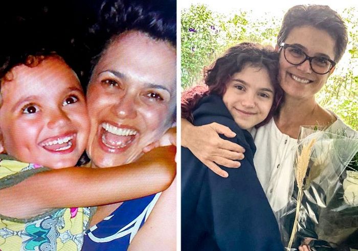 19 antes e depois de celebridades brasileiras com seus filhos 4