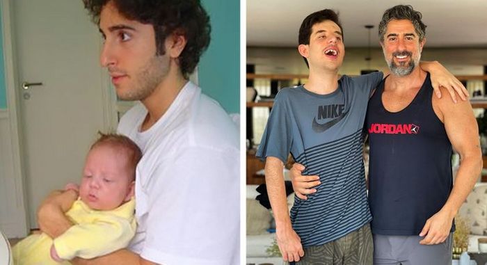 19 antes e depois de celebridades brasileiras com seus filhos 11