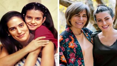 19 antes e depois de celebridades brasileiras com seus filhos 43