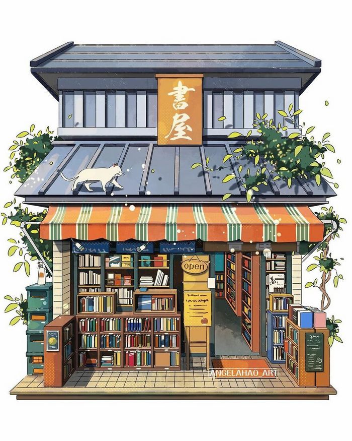 42 desenhos fofos de casas japonesas, de Angela Hao 2