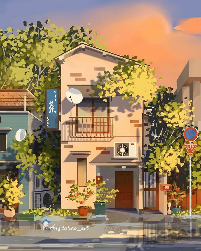 42 desenhos fofos de casas japonesas, de Angela Hao 5