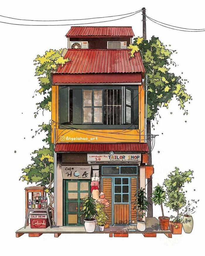 42 desenhos fofos de casas japonesas, de Angela Hao 19