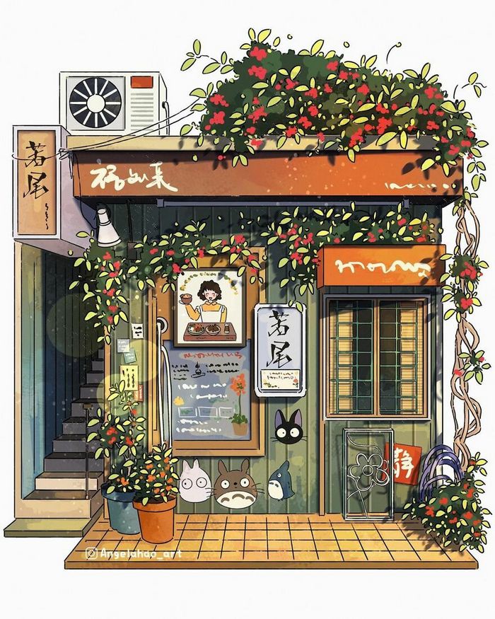 42 desenhos fofos de casas japonesas, de Angela Hao 24