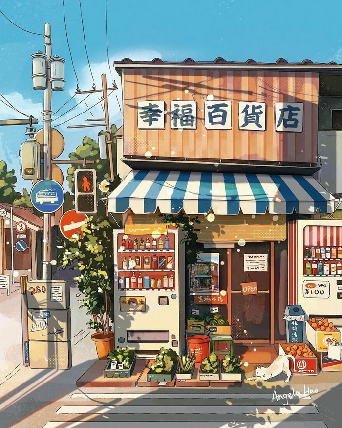 42 desenhos fofos de casas japonesas, de Angela Hao 25