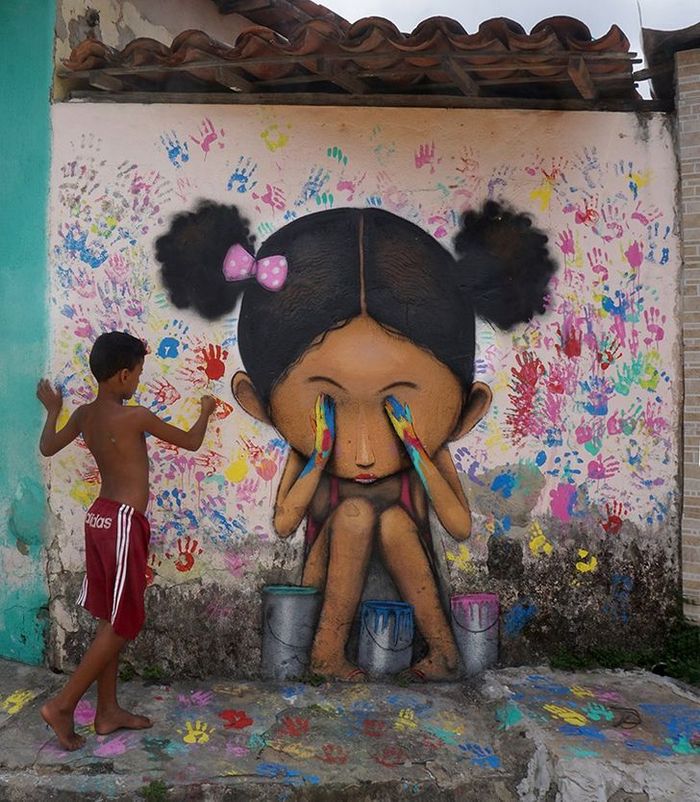 Um artista pinta murais animados que podem alegrar sua criança interior (23 fotos) 10
