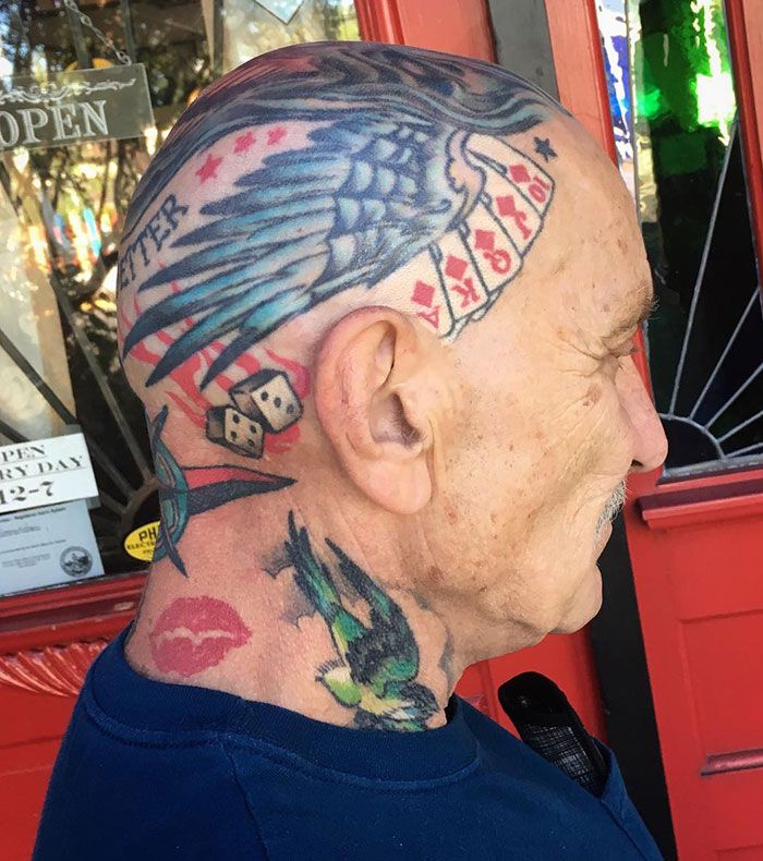 42 idosos tatuados extremamente legal 16