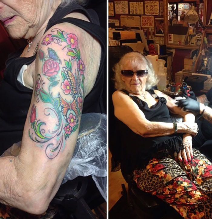 42 idosos tatuados extremamente legal 28