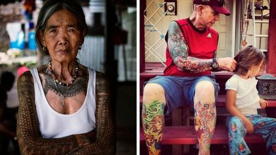42 idosos tatuados extremamente legal 8